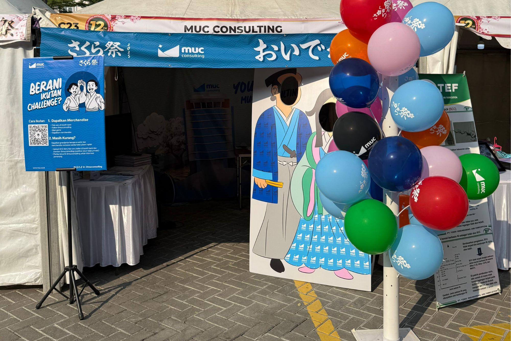 MUC Consulting Brings Festive Spirit to Sakura Matsuri 2025